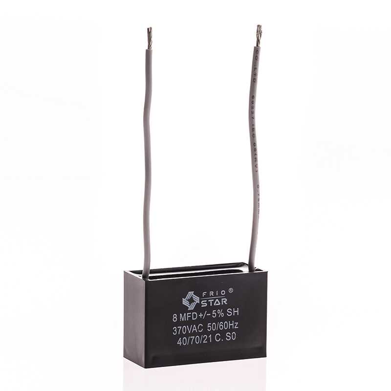 CAPACITOR VENTILADOR 8 MFD 250V