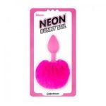 NEON BUNNY TAIL PINK