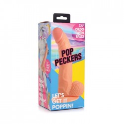POP PECKERS 7.5 INCH DILDO...
