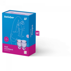SATISFYER MENSTRUAL CUP LILA